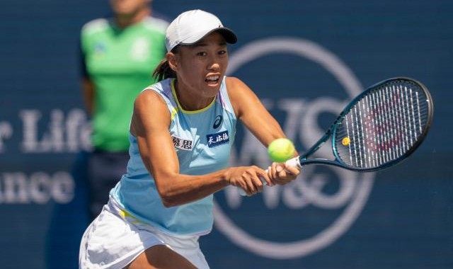 张奔斗：有男教练陪着练球 大坂的重球张帅也不怕